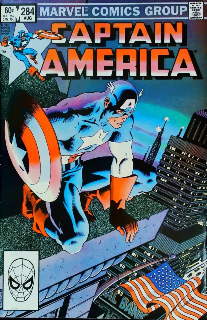 Captain America #284, vue de l'exemplaire