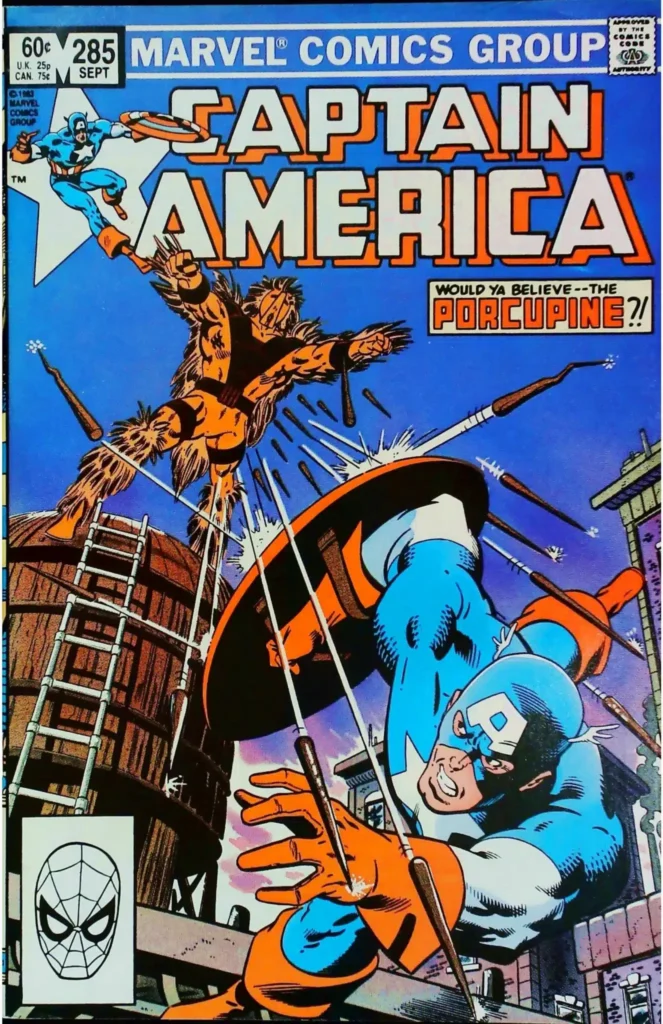 Captain America #285, exemplaire VF 8.0, recto
