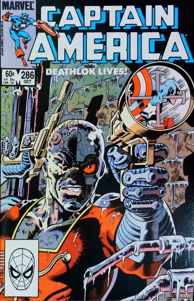 Captain America #286, vue de l'exemplaire