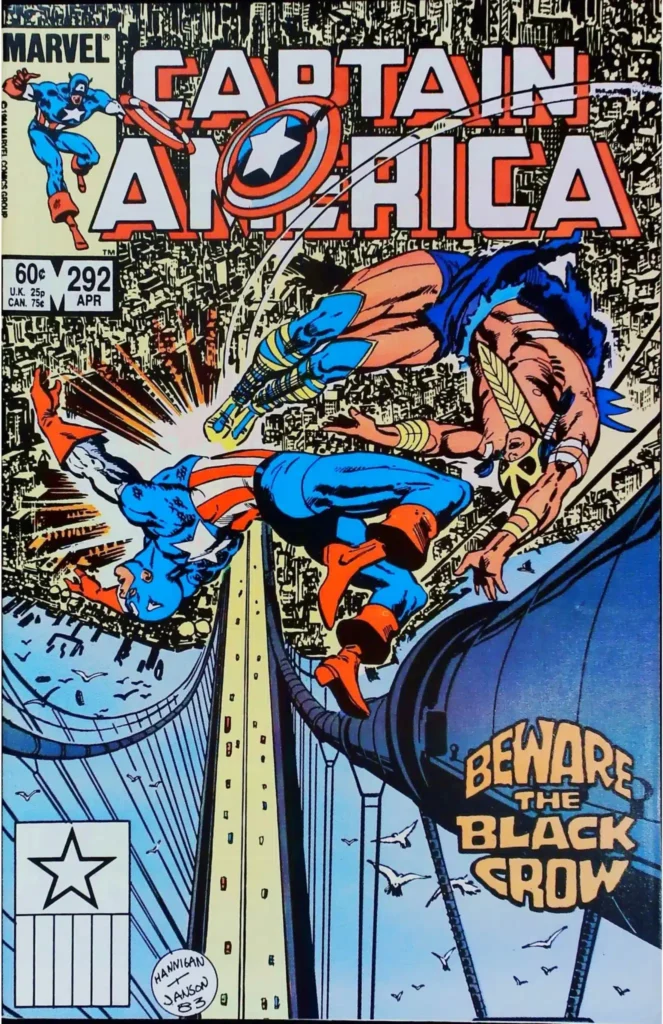 Captain America #292, vue de l'exemplaire