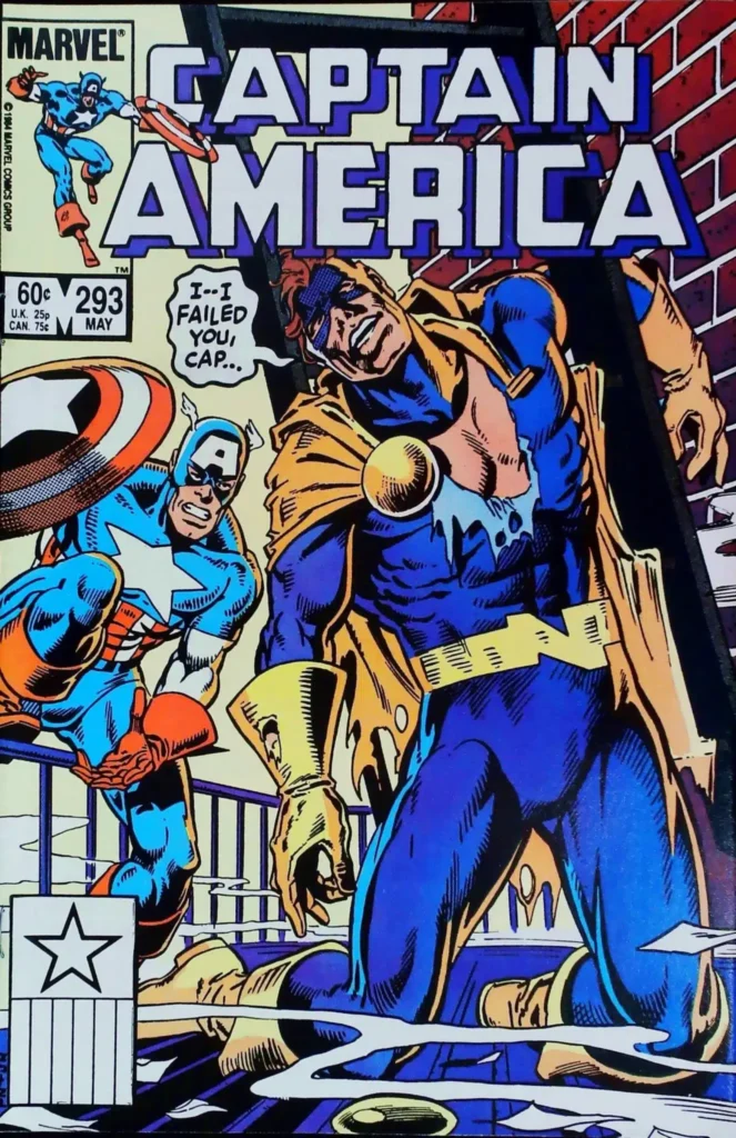 Captain America #293, vue de l'exemplaire
