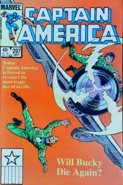 CAPTAIN AMERICA (1968) #297 - Marvel - lecubeacomics.com Couverture de CAPTAIN AMERICA (1968) #297 - par Paul Neary - lecubeacomics.com
