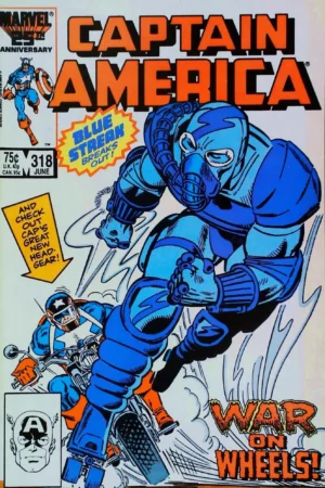 Couverture de CAPTAIN AMERICA (1968) #317 - par Jackson Butch Guice - lecubeacomics.com
