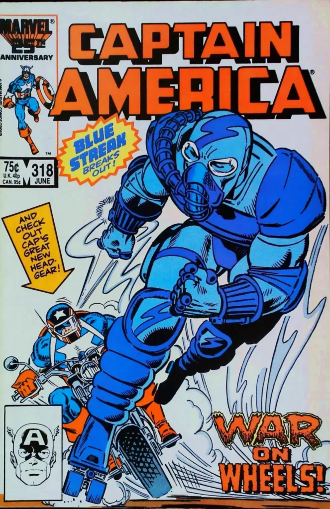 Captain America #317, vue de l'exemplaire