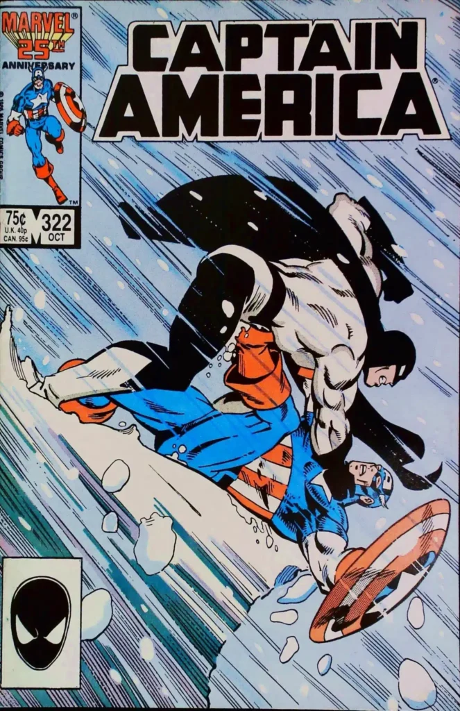 Captain America #322, exemplaire FN/VF 7.0, recto