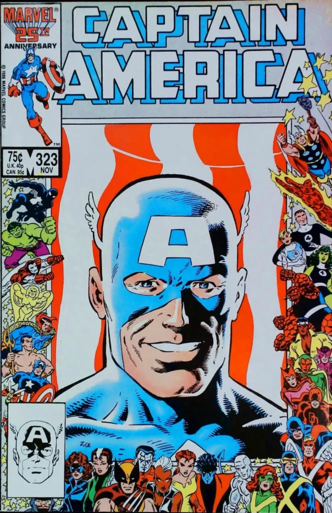 Captain America #323 - 1St John Walker, vue de l'exemplaire