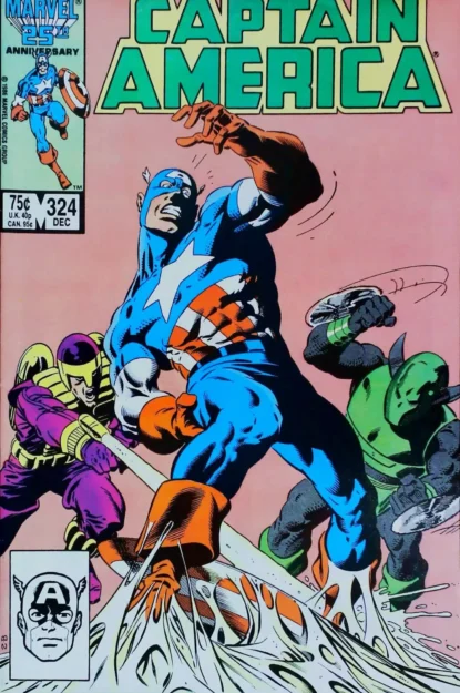 CAPTAIN AMERICA (1968) #324 - Marvel - lecubeacomics.com Couverture de CAPTAIN AMERICA (1968) #324 - par John Beatty - lecubeacomics.com