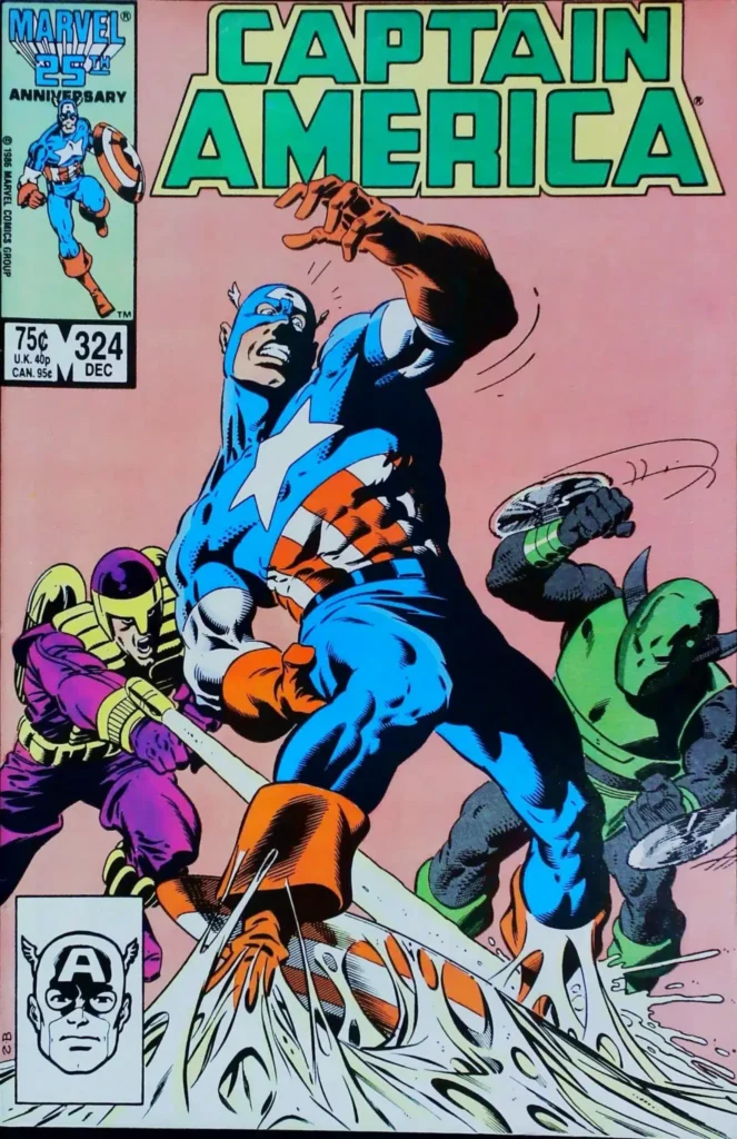 Captain America #324, vue de l'exemplaire