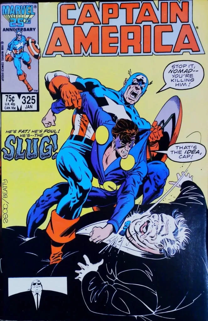Captain America #325, vue de l'exemplaire