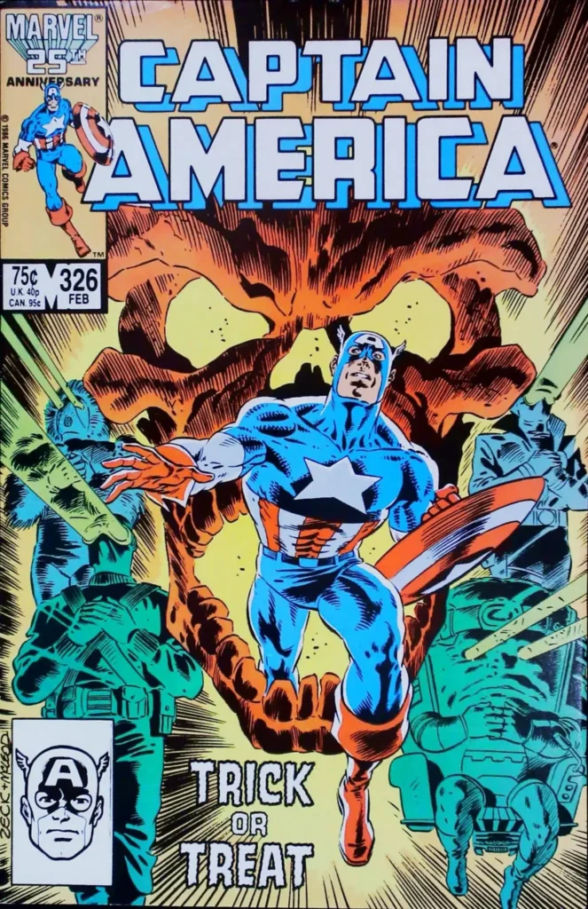 Captain America #326, vue de l'exemplaire