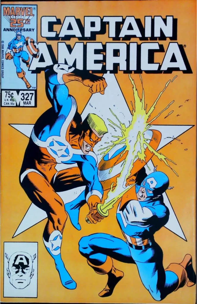Captain America #327, vue de l'exemplaire