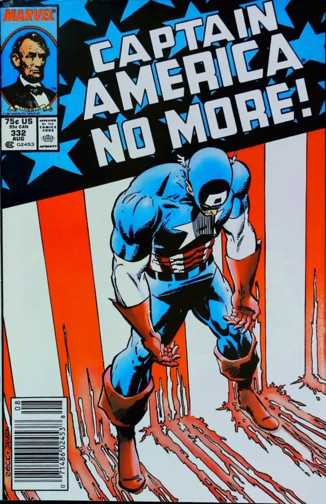 Captain America #332, vue de l'exemplaire