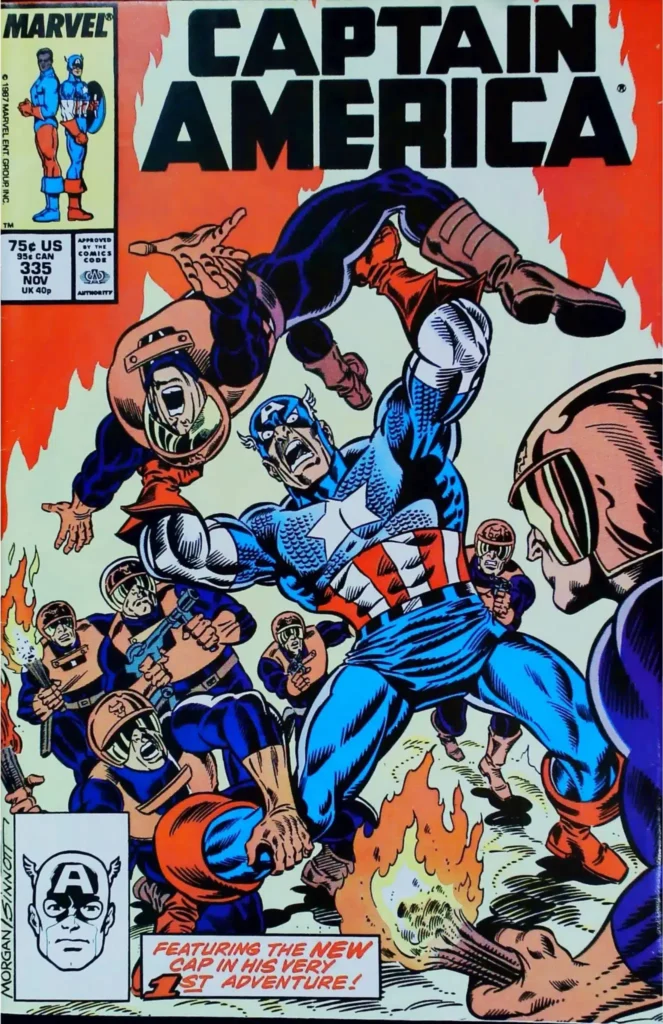Captain America #335, vue de l'exemplaire