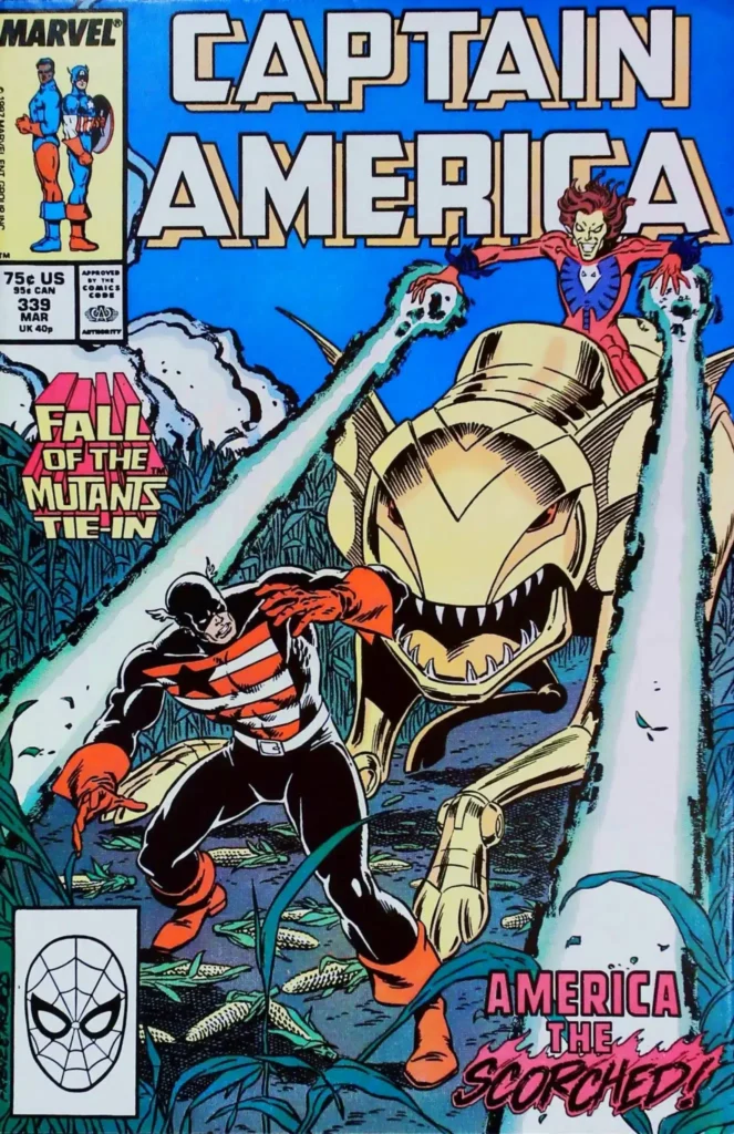 Captain America #339, vue de l'exemplaire