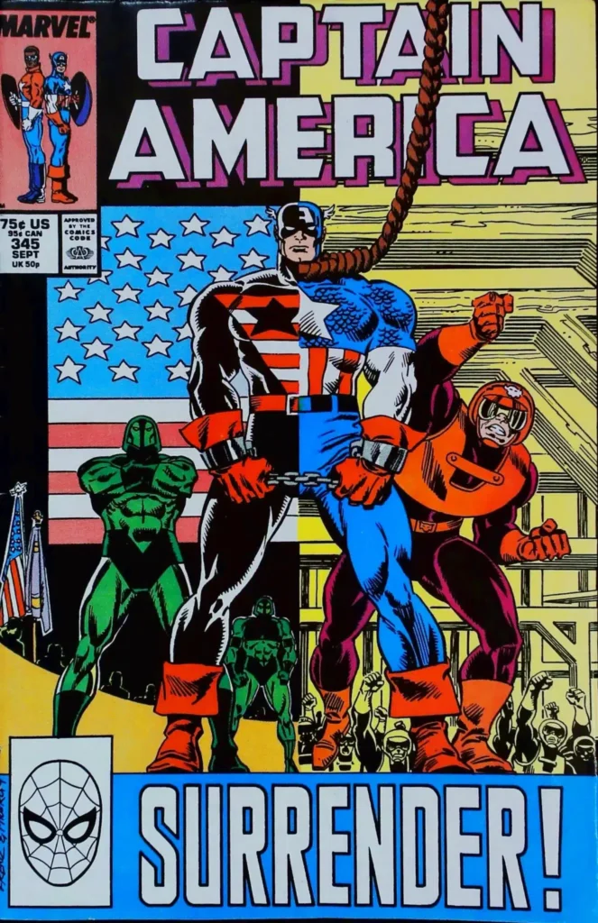 Captain America #345, vue de l'exemplaire