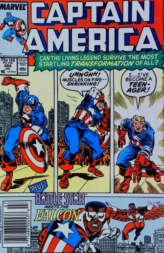 Captain America #355, vue de l'exemplaire