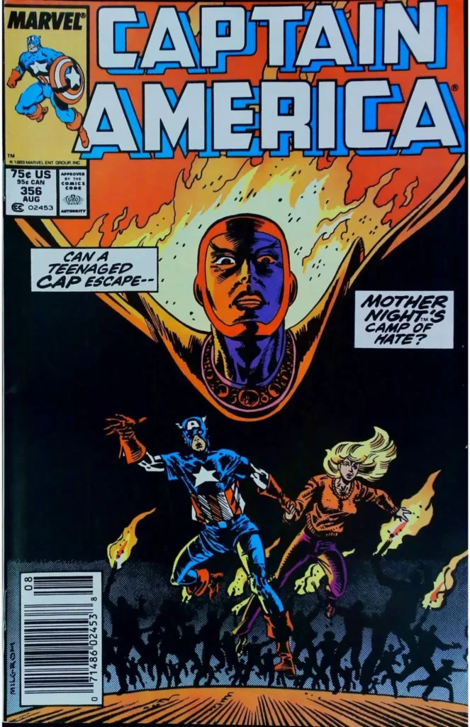 Captain America #356, vue de l'exemplaire