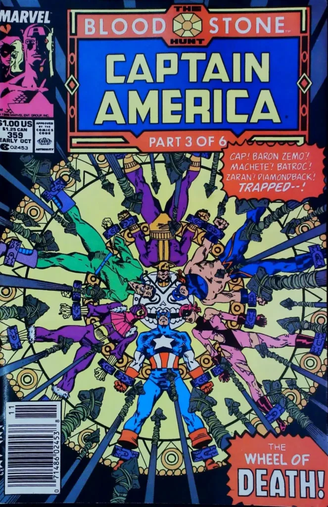 Captain America #359, vue de l'exemplaire