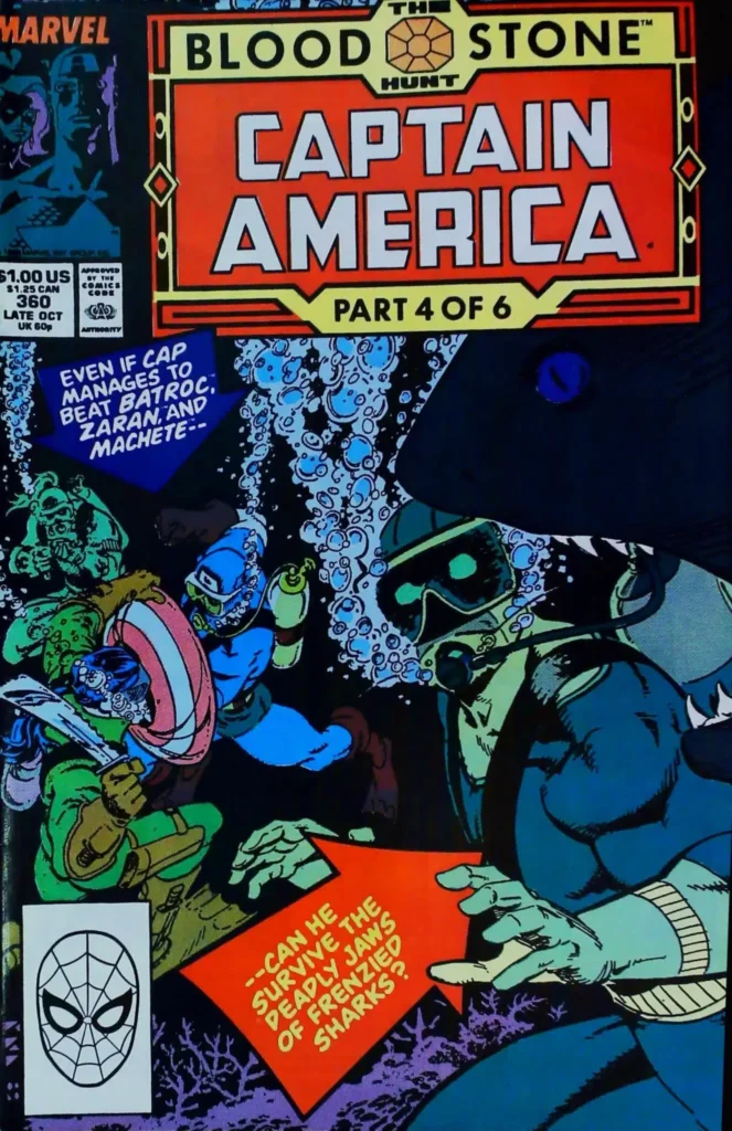 Captain America #360 - 1St Crossbones, vue de l'exemplaire