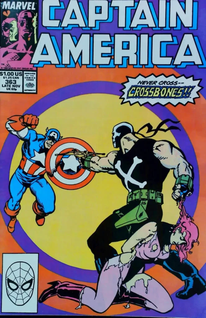 Captain America #363, vue de l'exemplaire
