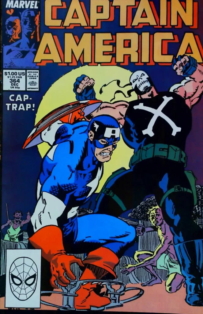 Captain America #364, vue de l'exemplaire
