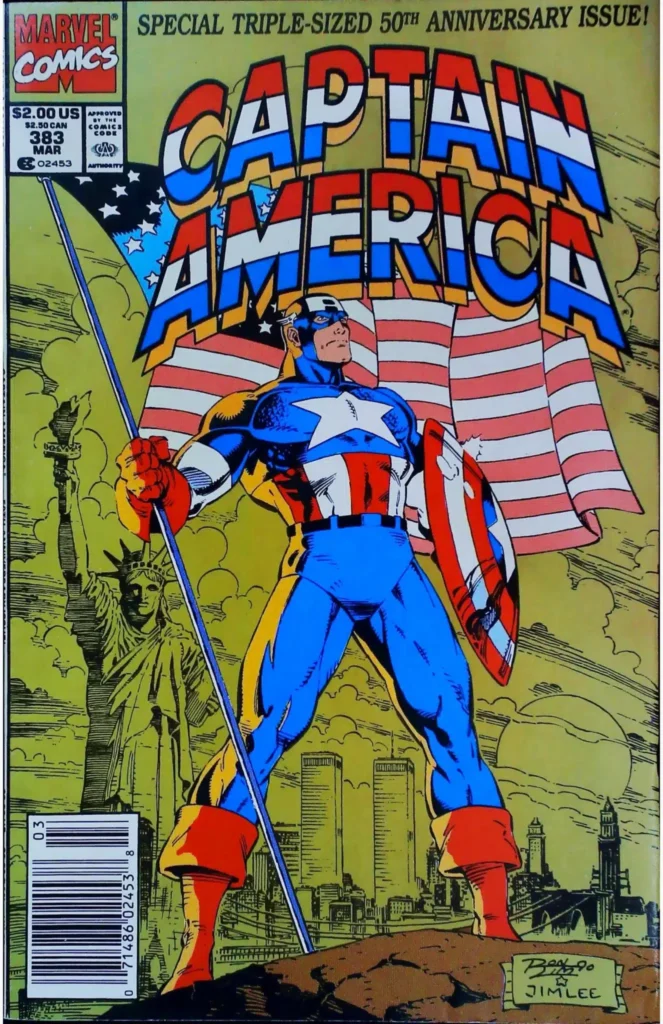 Captain America #383, vue de l'exemplaire
