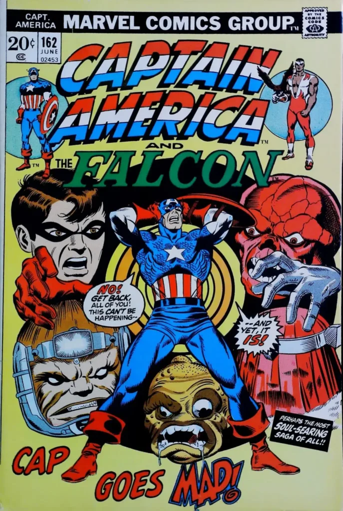 Captain America #162, vue de l'exemplaire