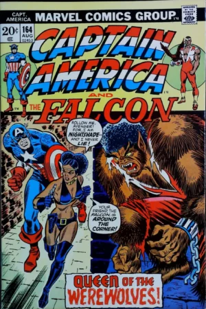 Couverture de CAPTAIN AMERICA (1968) #164 - par John Romita - lecubeacomics.com