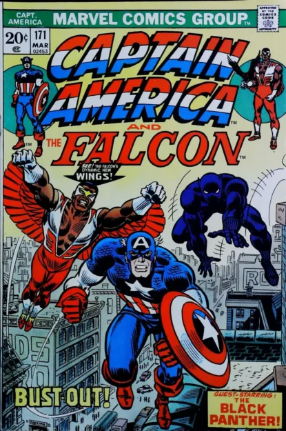 CAPTAIN AMERICA (1968) #171 - Marvel - lecubeacomics.com Couverture de CAPTAIN AMERICA (1968) #171 - par John Romita - lecubeacomics.com