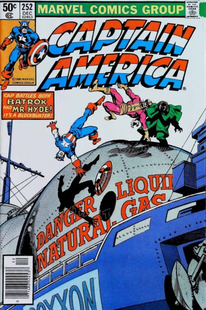 CAPTAIN AMERICA (1968) #252 - Marvel - lecubeacomics.com Couverture de CAPTAIN AMERICA (1968) #252 - par Al Milgrom - lecubeacomics.com