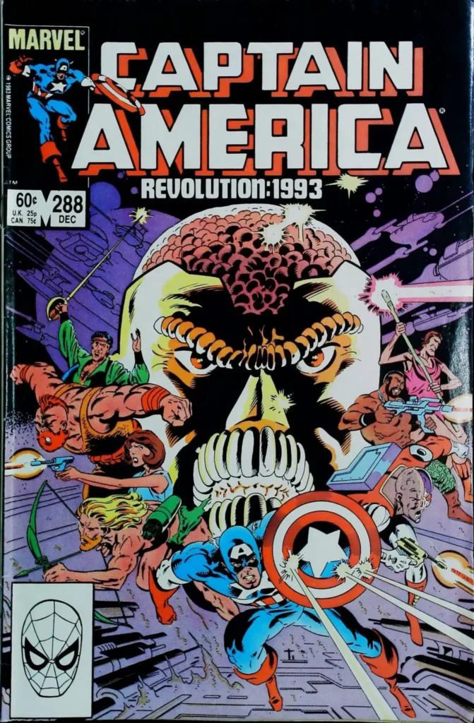 Captain America #288, vue de l'exemplaire
