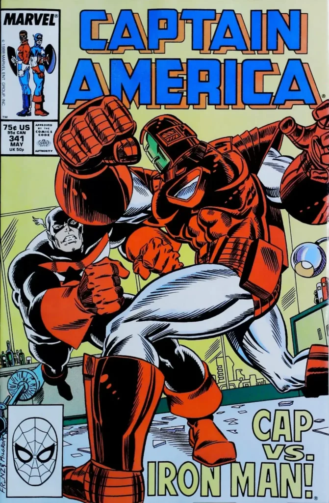 Captain America #341, vue de l'exemplaire