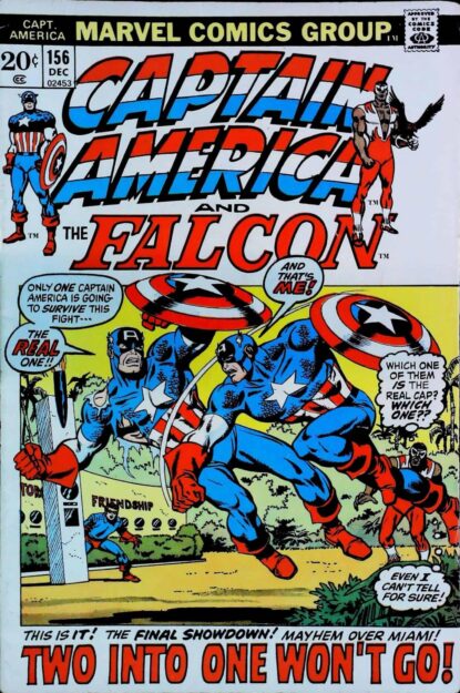 CAPTAIN AMERICA (1968) #156 - Marvel - lecubeacomics.com Couverture de CAPTAIN AMERICA (1968) #156 - par Dave Cockrum - lecubeacomics.com