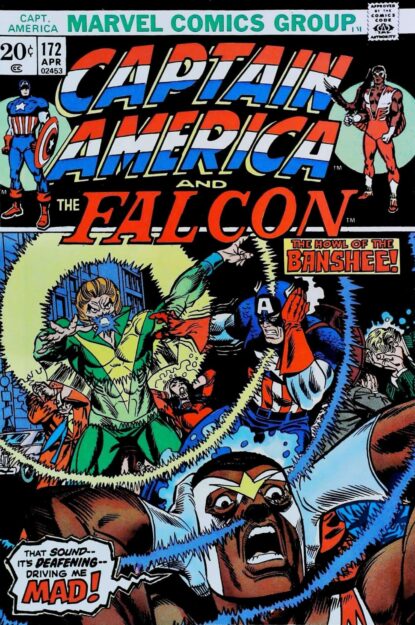 CAPTAIN AMERICA (1968) #172 - Marvel - lecubeacomics.com Couverture de CAPTAIN AMERICA (1968) #172 - par Frank Giacoia - lecubeacomics.com