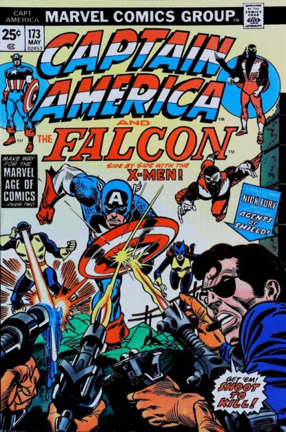 CAPTAIN AMERICA (1968) #173 - Marvel - lecubeacomics.com Couverture de CAPTAIN AMERICA (1968) #173 - par Frank Giacoia - lecubeacomics.com