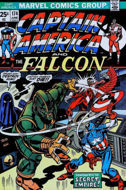 CAPTAIN AMERICA (1968) #174 - Marvel - lecubeacomics.com Couverture de CAPTAIN AMERICA (1968) #174 - par Frank Giacoia - lecubeacomics.com