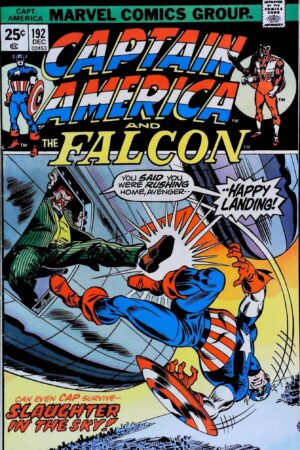 Couverture de CAPTAIN AMERICA (1968) #192 - par Frank Giacoia - lecubeacomics.com