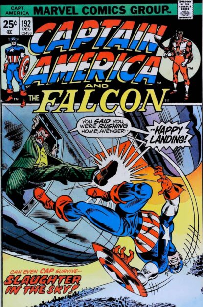 CAPTAIN AMERICA (1968) #192 - Marvel - lecubeacomics.com Couverture de CAPTAIN AMERICA (1968) #192 - par Frank Giacoia - lecubeacomics.com