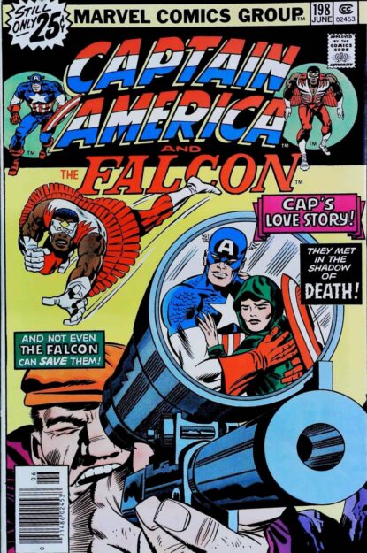CAPTAIN AMERICA (1968) #198 - Marvel - lecubeacomics.com Couverture de CAPTAIN AMERICA (1968) #198 - par Frank Giacoia - lecubeacomics.com