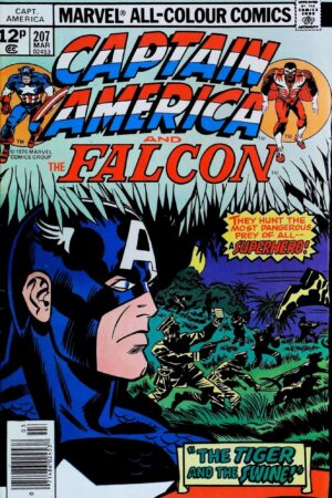 Couverture de CAPTAIN AMERICA (1968) #207 - par Dan Crespi - lecubeacomics.com