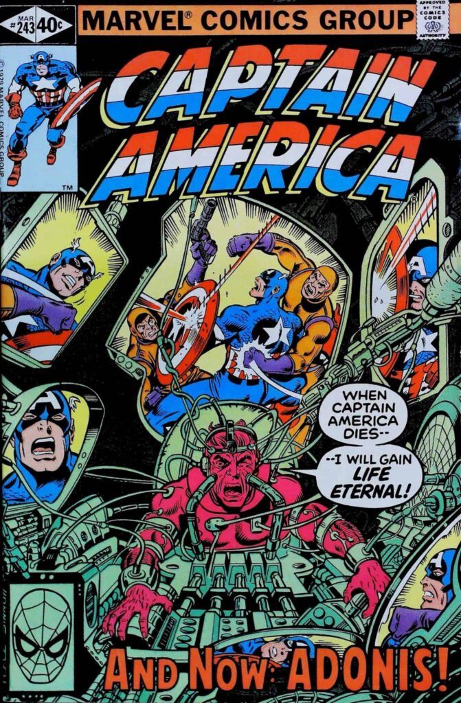 Captain America #243, vue de l'exemplaire