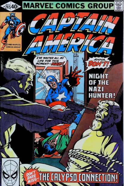 CAPTAIN AMERICA (1968) #245 - Marvel - lecubeacomics.com Couverture de CAPTAIN AMERICA (1968) #245 - par Frank Miller - lecubeacomics.com