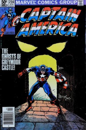 Couverture de CAPTAIN AMERICA (1968) #256 - par Marie Severin - lecubeacomics.com