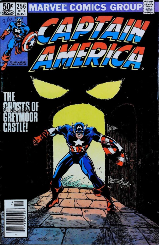 Captain America #256, exemplaire VF 8.0, recto