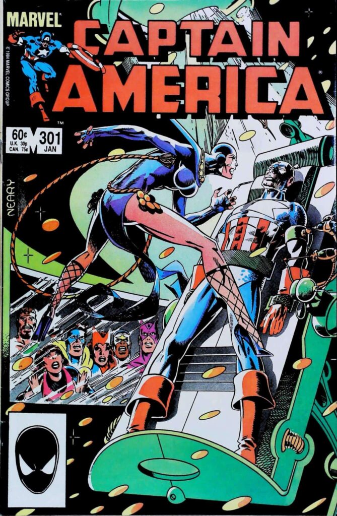 Captain America #301, exemplaire FN/VF 7.0, recto
