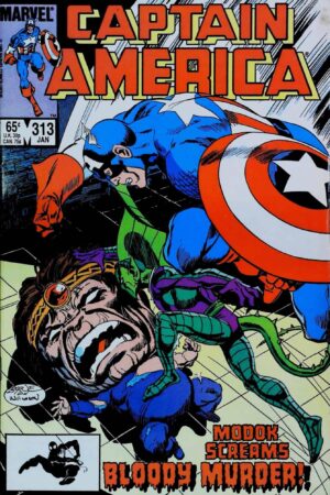 Couverture de CAPTAIN AMERICA (1968) #313 - par Al Williamson - lecubeacomics.com