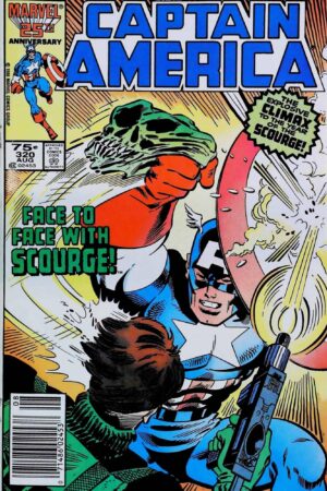 Couverture de CAPTAIN AMERICA (1968) #320 - par Paul Neary - lecubeacomics.com