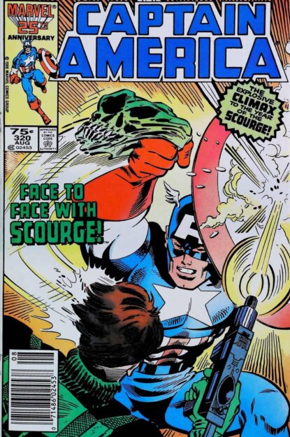 CAPTAIN AMERICA (1968) #320 - Marvel - lecubeacomics.com Couverture de CAPTAIN AMERICA (1968) #320 - par Paul Neary - lecubeacomics.com