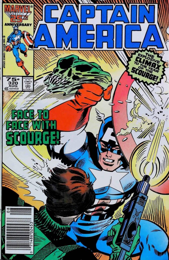 Captain America #320, vue de l'exemplaire