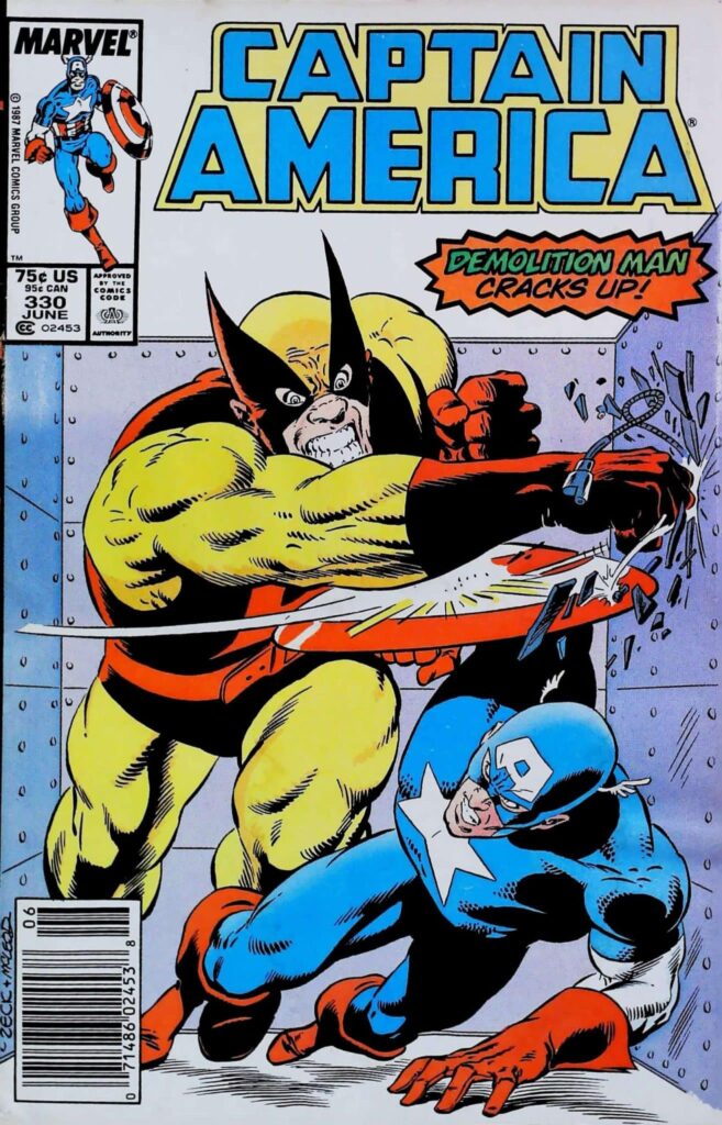 Captain America #330, vue de l'exemplaire